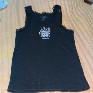 Brandy Melville lace tank
